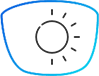 Anti-reflection (AR) <br/>or Anti-glare  Lenses